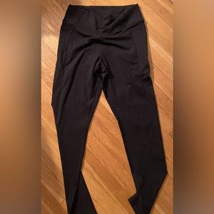 Large Black Leggings Pink Brand